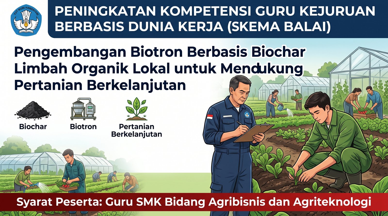 Pengembangan Biotron Berbasis Biochar Limbah Organik Lokal untuk Mendukung Pertanian Berkelanjutan